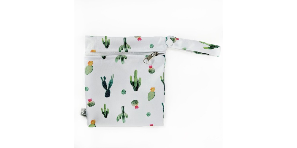 Mini sac à collation imperméable-La Petite Ourse- Cactus